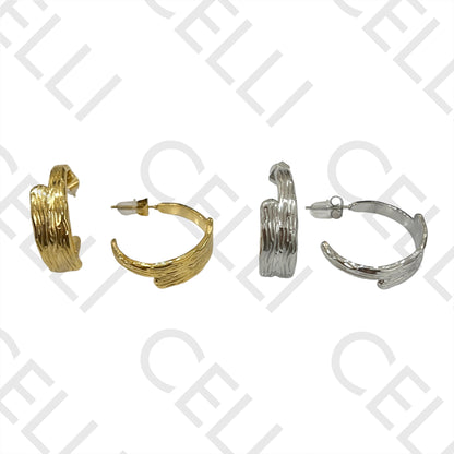 Brinco Argola de Aço - detalhado