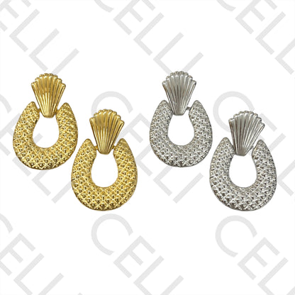 Brinco de Aço - concha detalhada