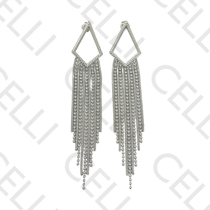 Brinco de Aço - com franja