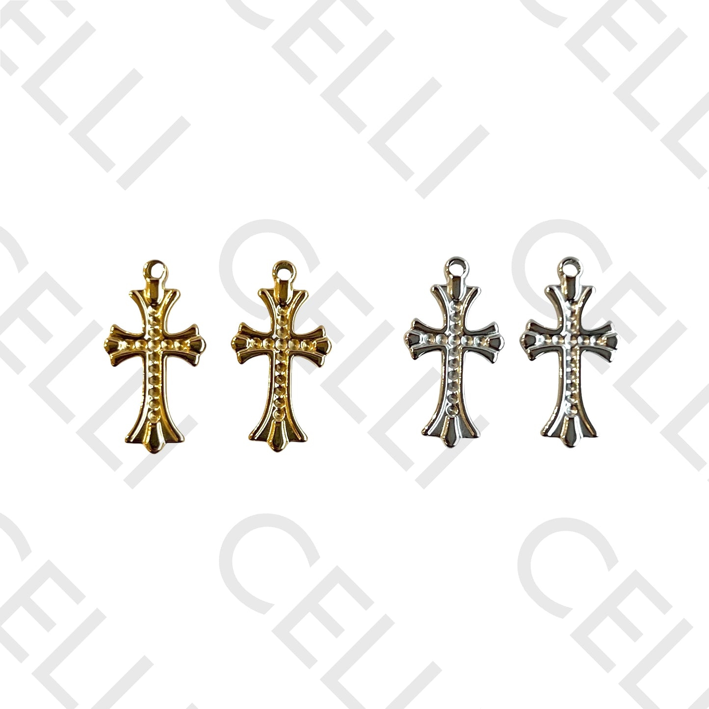 钢制奖章 - 十字架（2个）