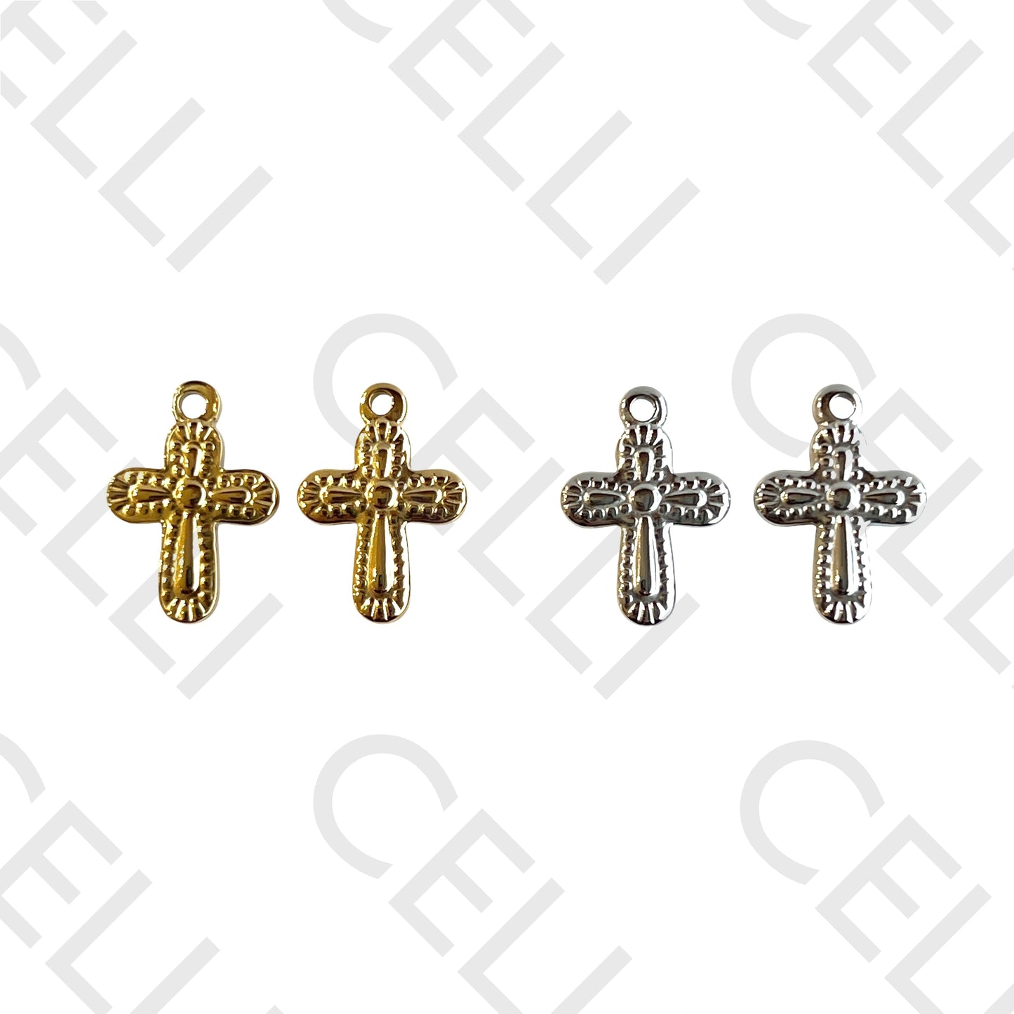 钢制奖章 - 十字架（2个）