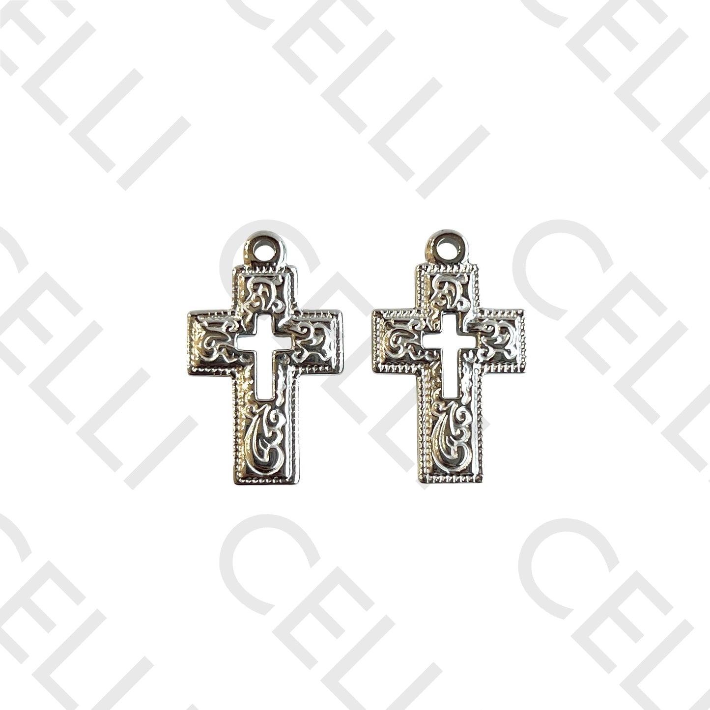 Medalha de Aço - cruz (2 und.)