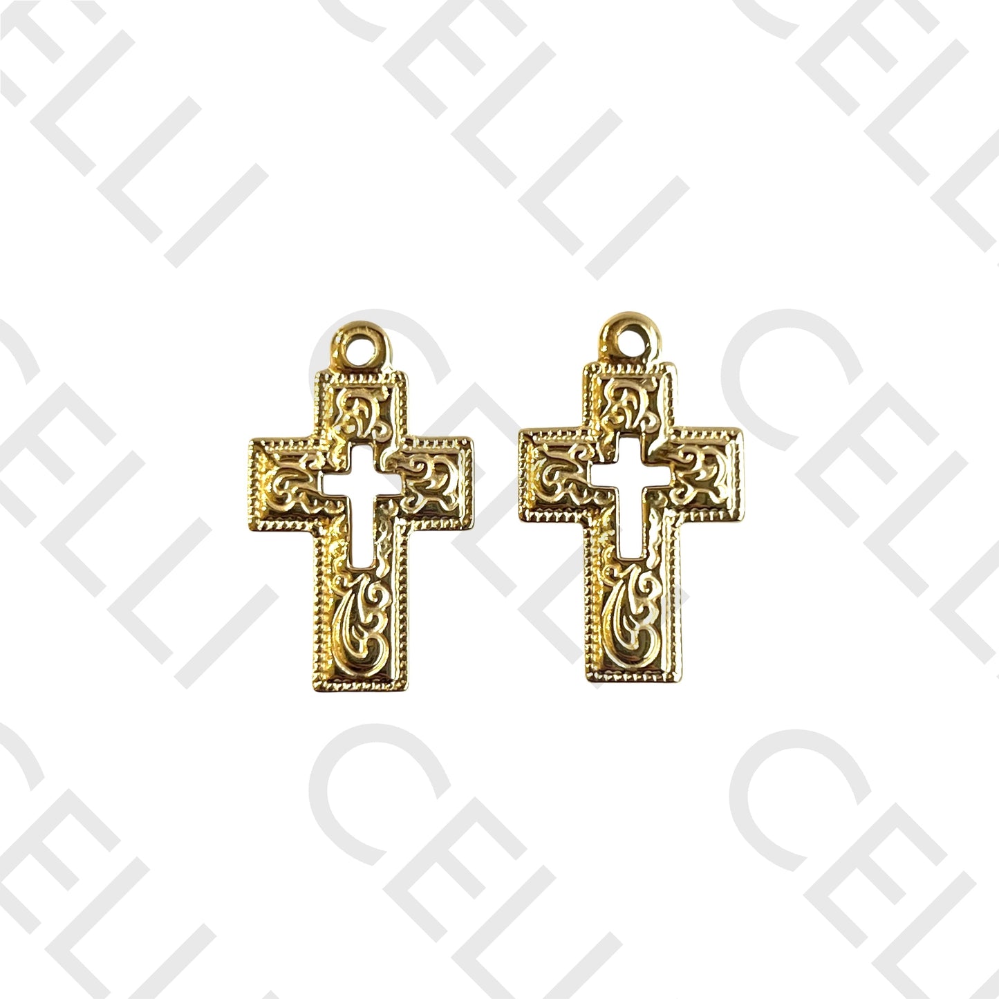 Medalha de Aço - cruz (2 und.)