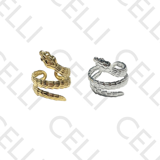 Anillo de acero - serpiente