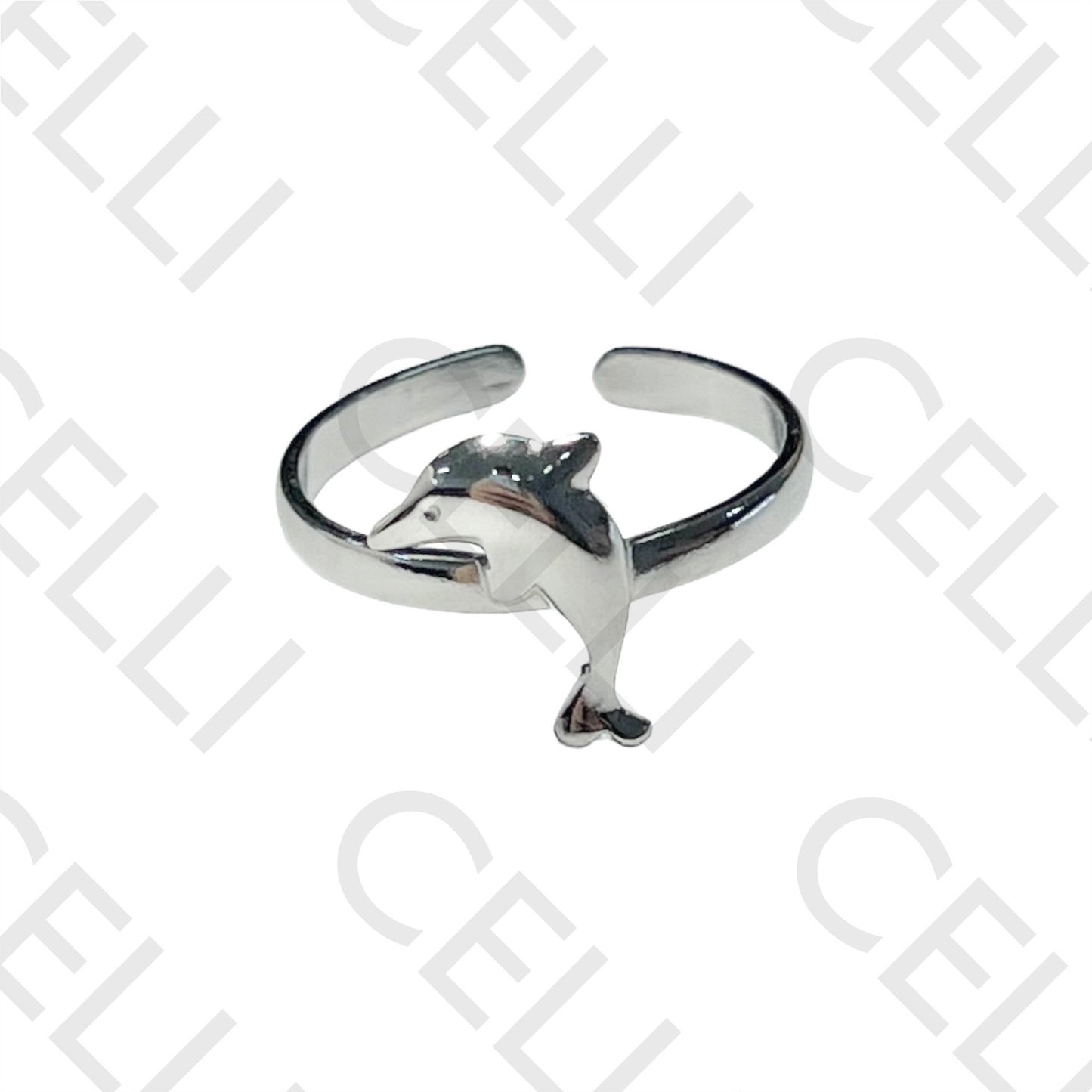 Steel Ring - Dolphin