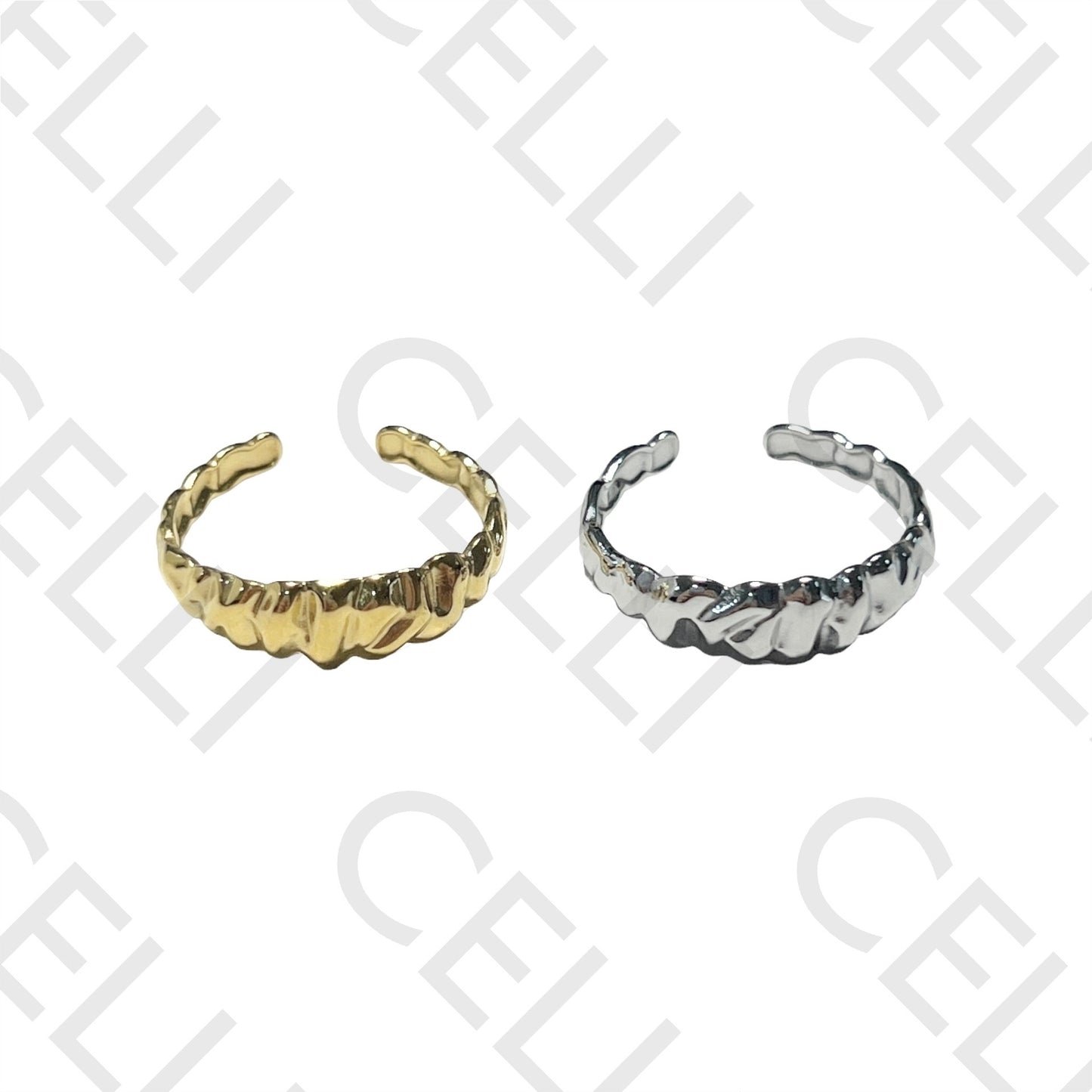 Anillo de acero - abollado