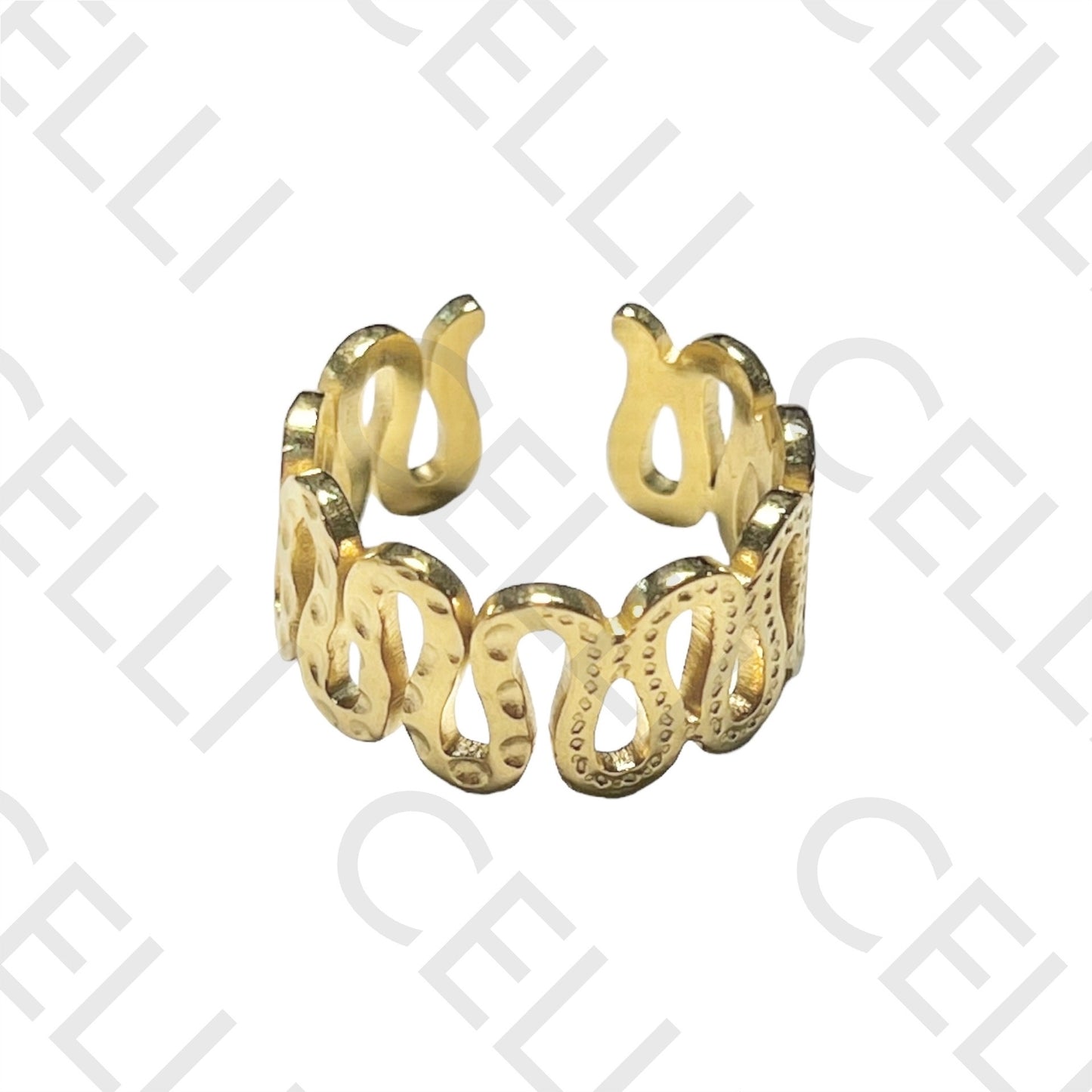 Steel Ring - corrugated