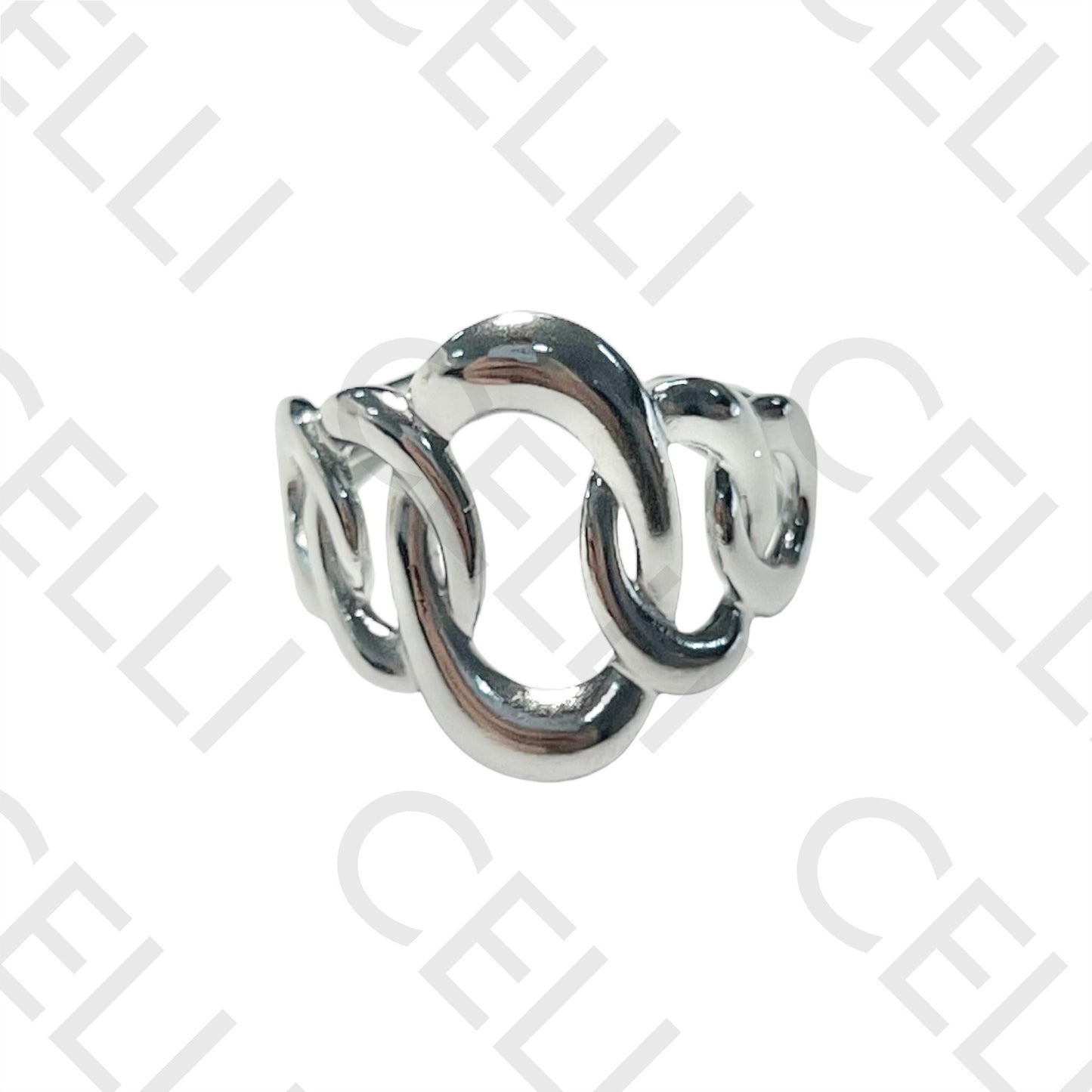 Steel Ring - oval