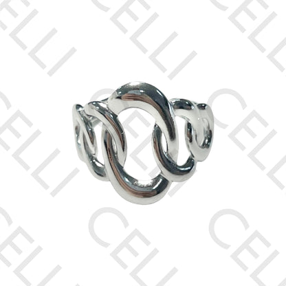 Steel Ring - oval