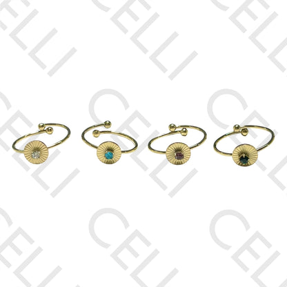 Steel Ring - Bright Colorful Circle