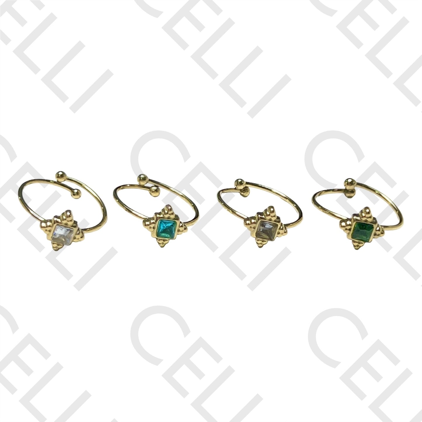 Steel Ring - Bright Colored