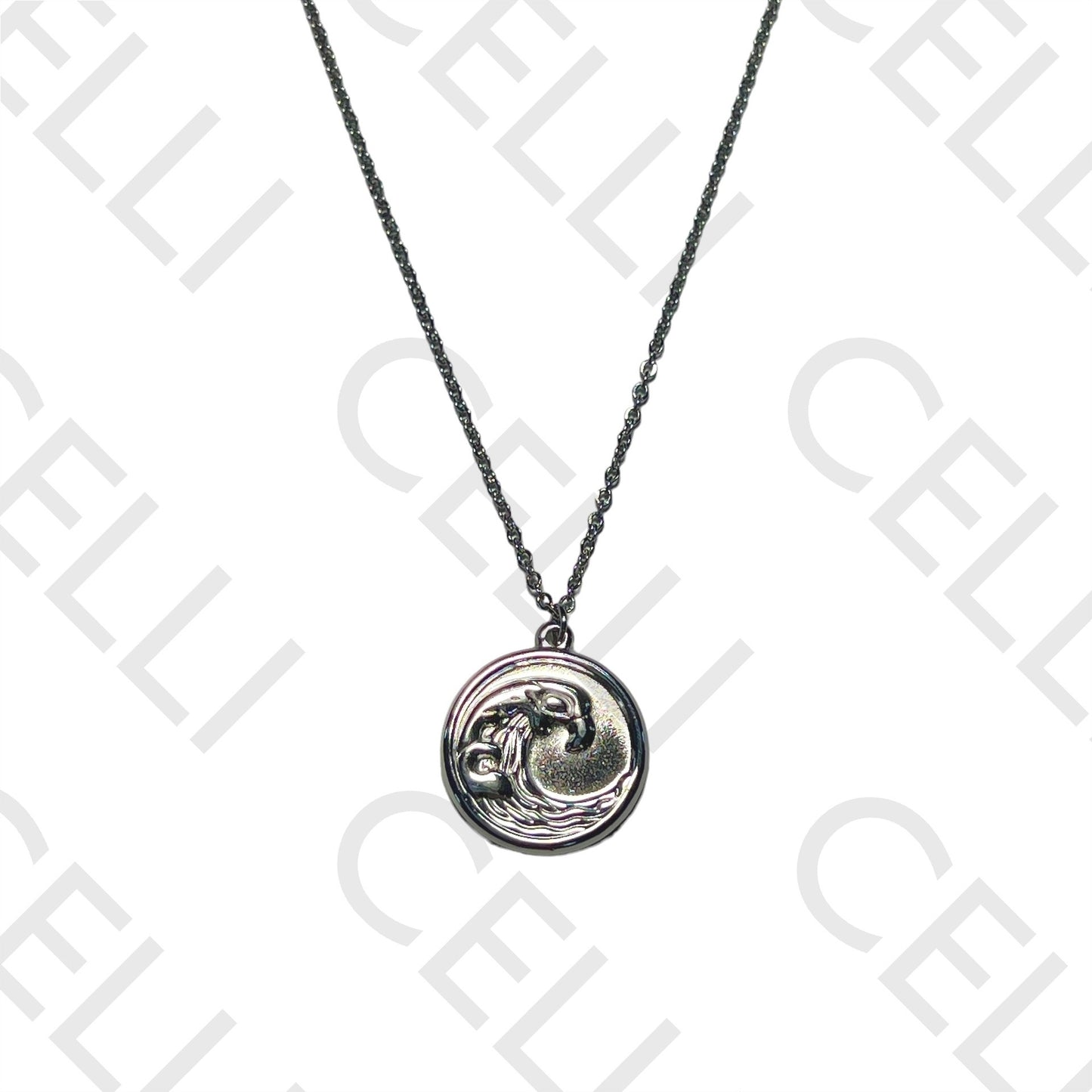 钢质项链 - 波浪