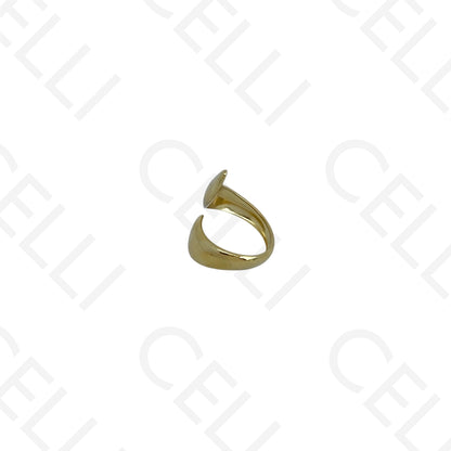 Anel de Aço Ajustável - amassado