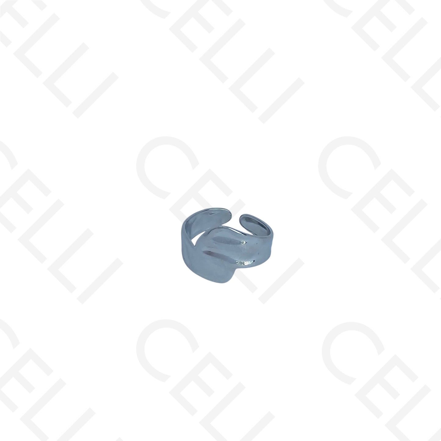 Anel de Aço Ajustável - amassado