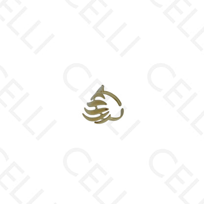 Anel de Aço Ajustável - folha