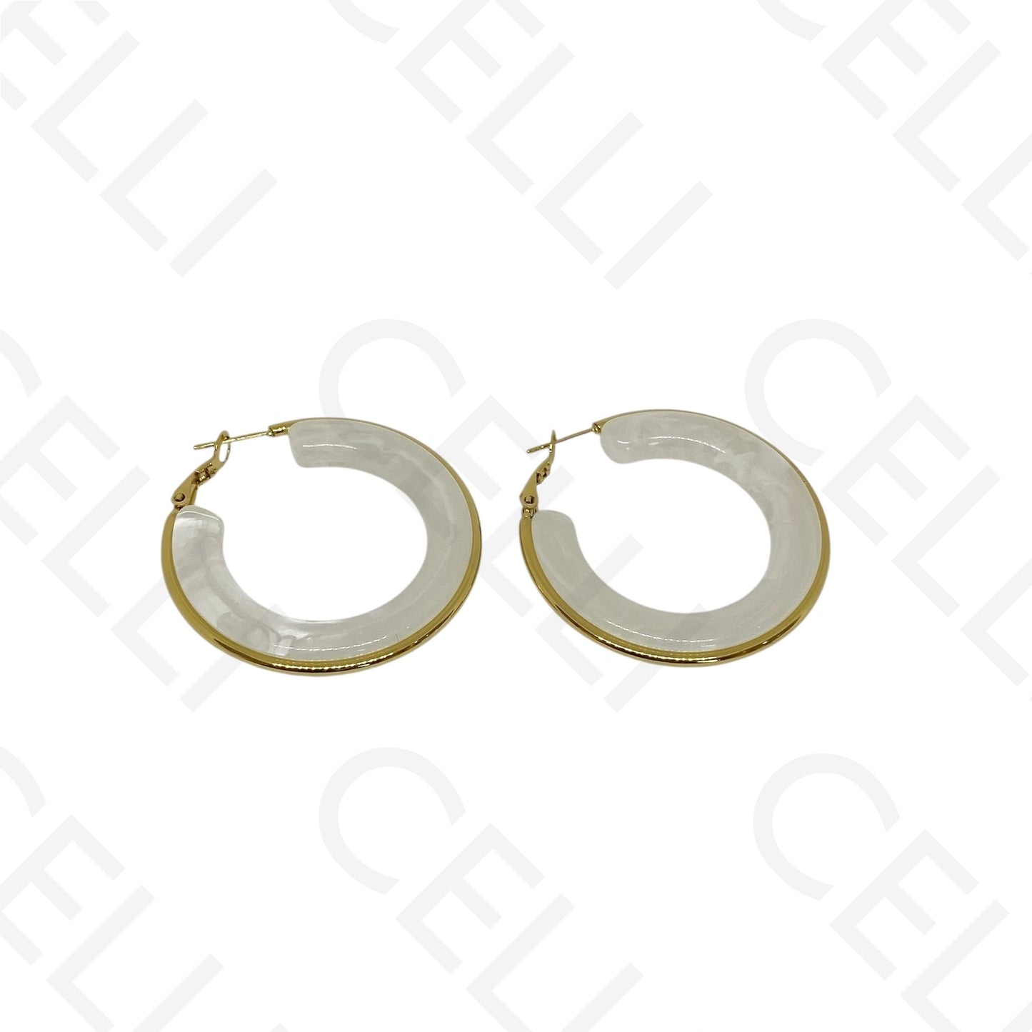 Steel necklace - large fish pendant