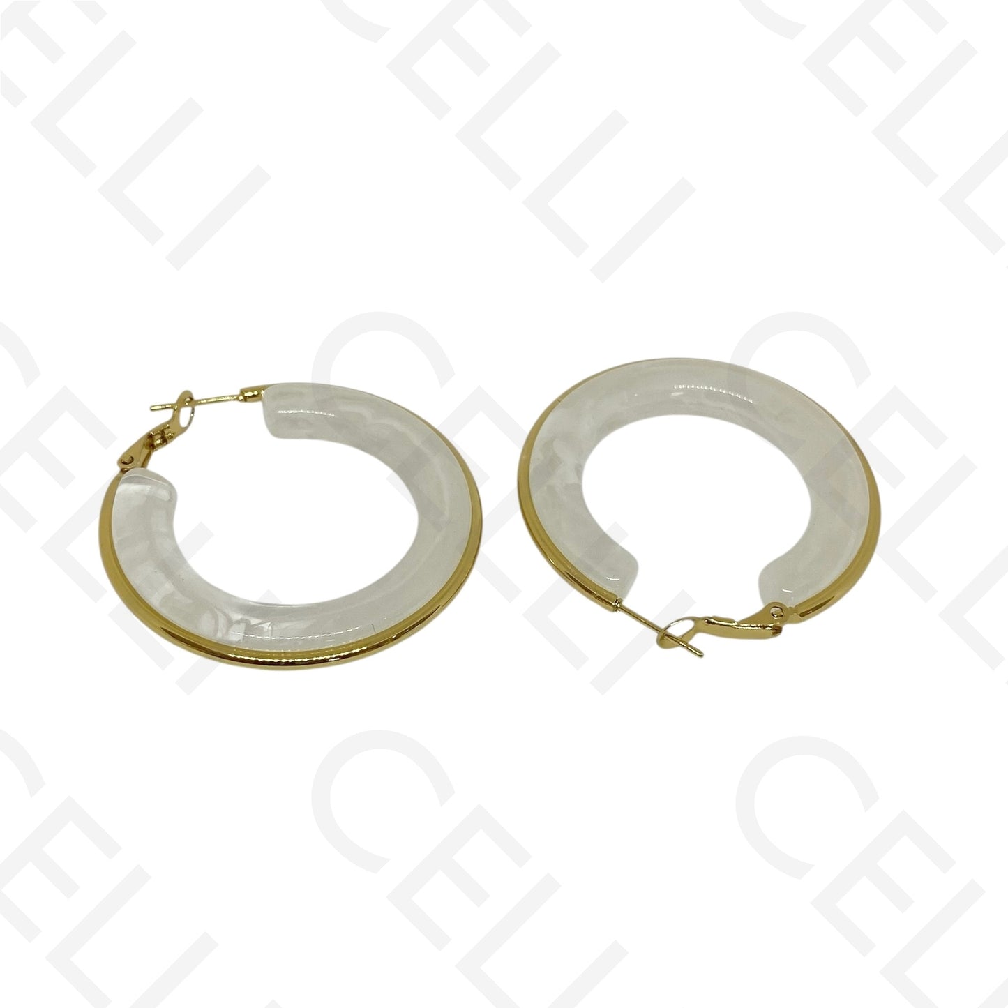 Steel necklace - large fish pendant