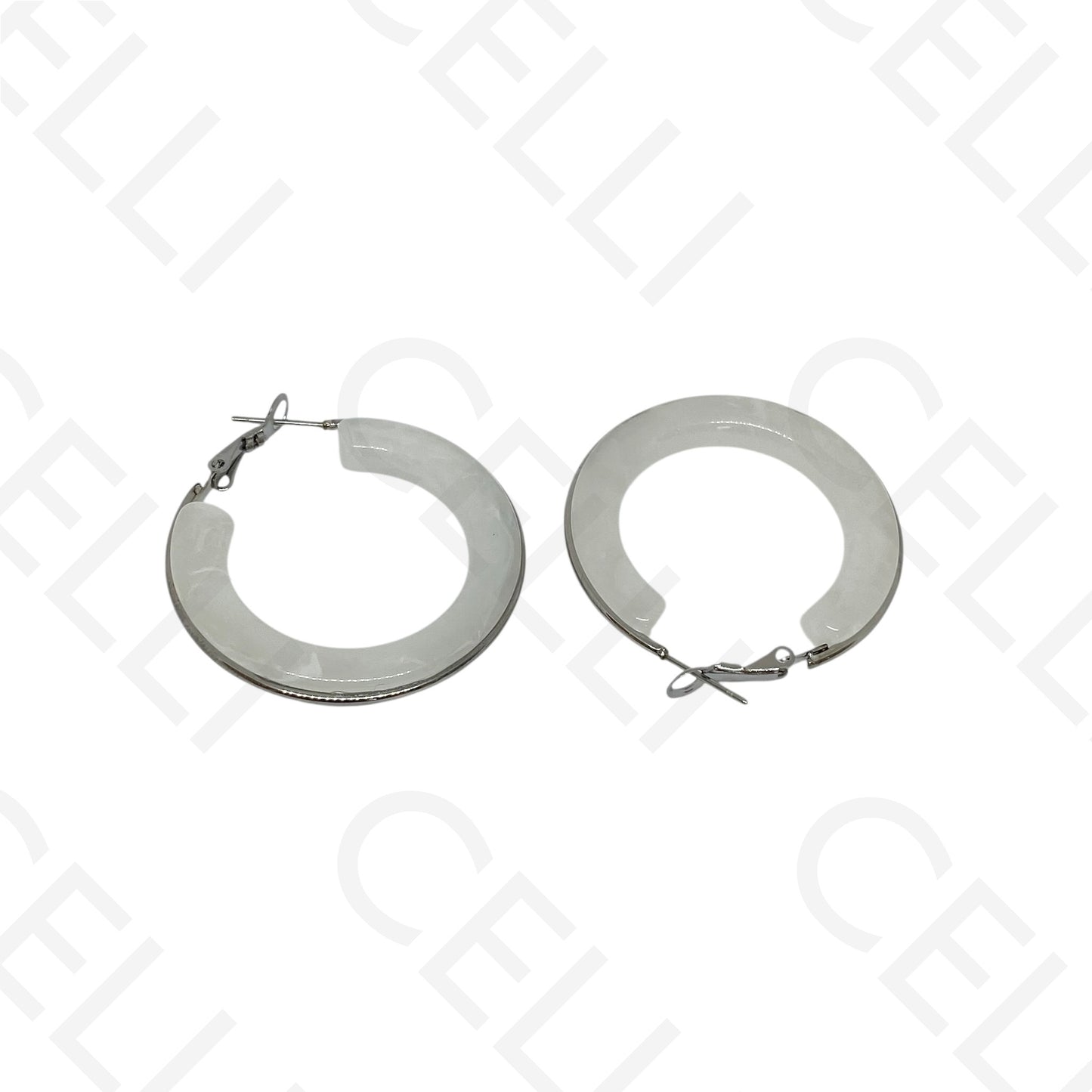 Steel necklace - large fish pendant