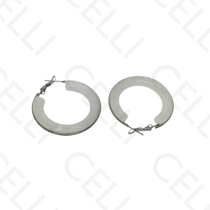 Steel necklace - large fish pendant