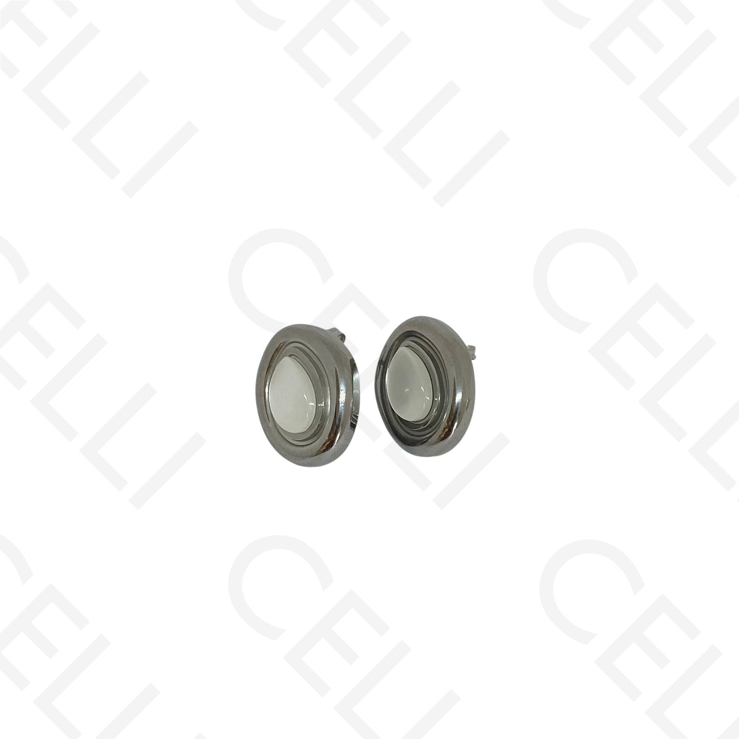 Brinco de aço - oval