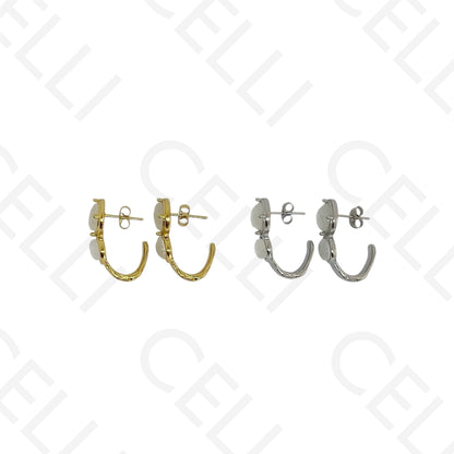 Steel necklace - large fish pendant