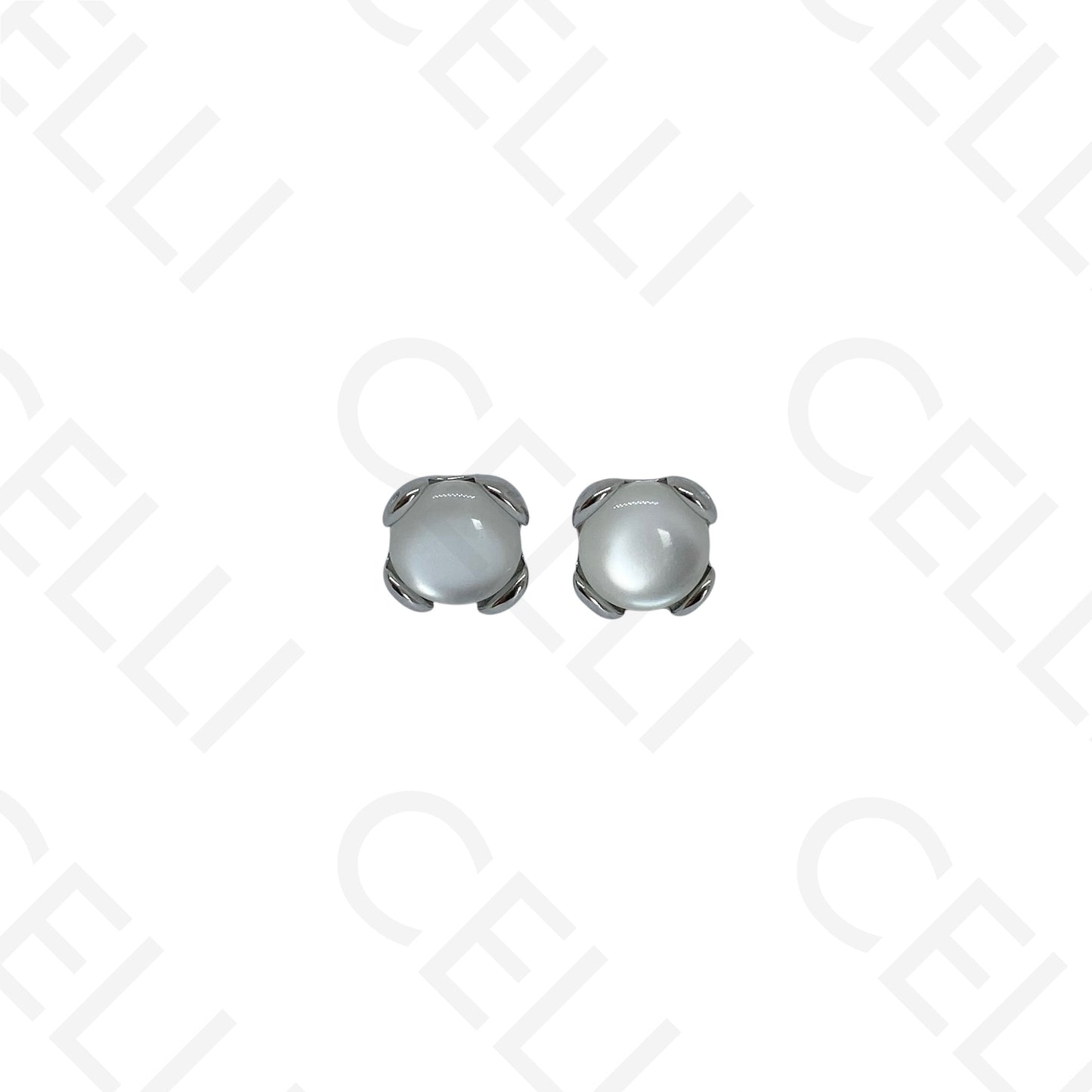 Steel necklace - large fish pendant