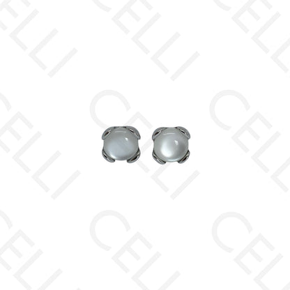 Steel necklace - large fish pendant