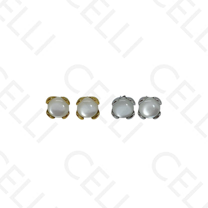 Steel necklace - large fish pendant