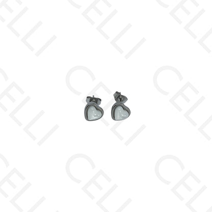 Steel necklace - large fish pendant