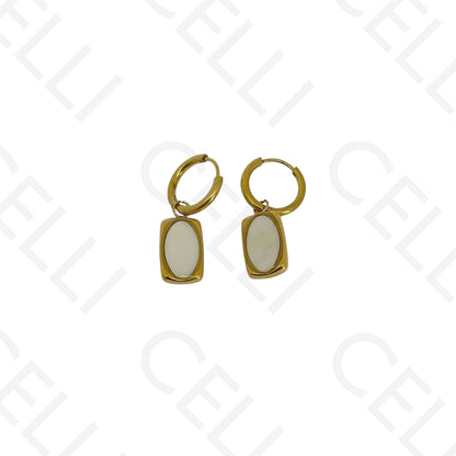 Steel necklace - large fish pendant