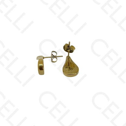 Brinco de aço - gota