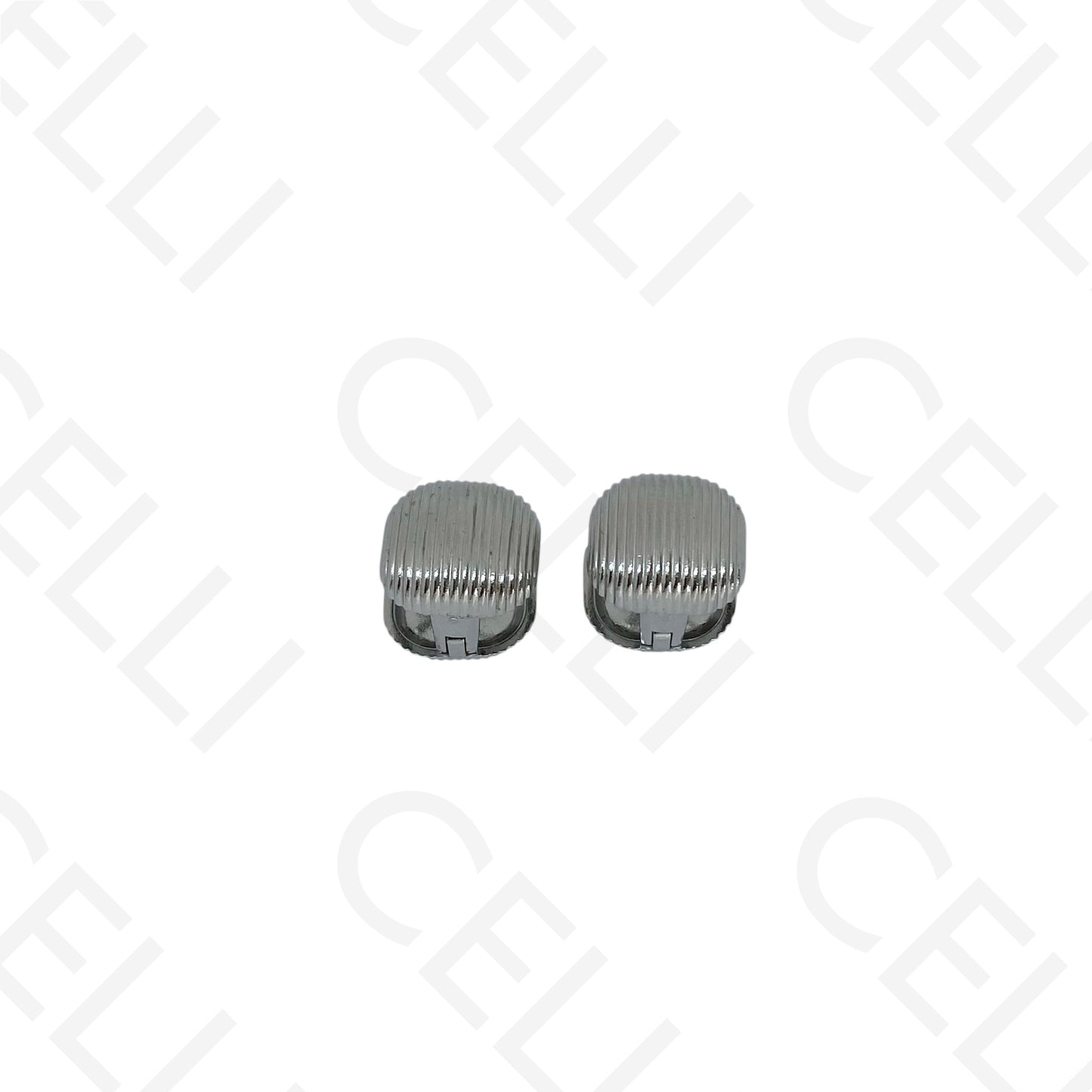 Brinco de aço - quadrado trabalhado