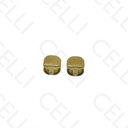 Brinco de aço - quadrado trabalhado