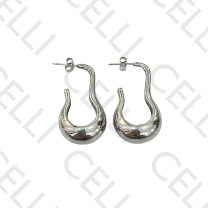 Steel Earring - drop