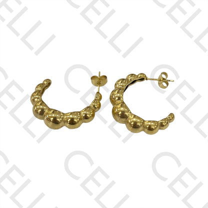 Steel Earring - Ball Style