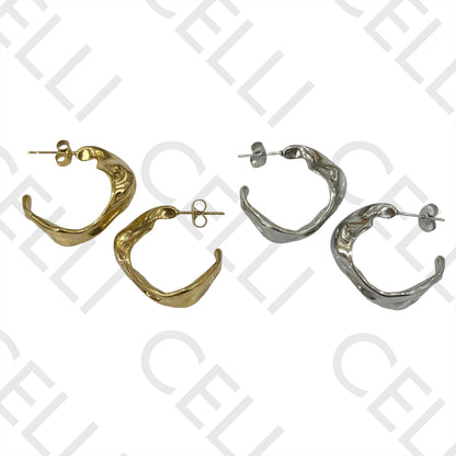 Steel Earring - detailed