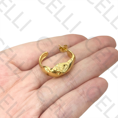 Steel Earring - detailed