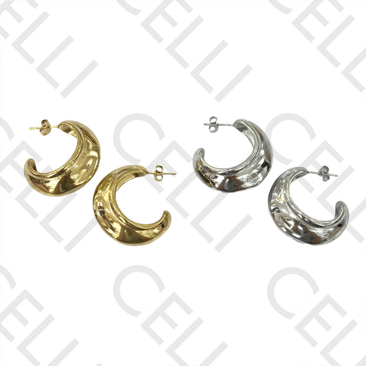 Steel Earring - detailed