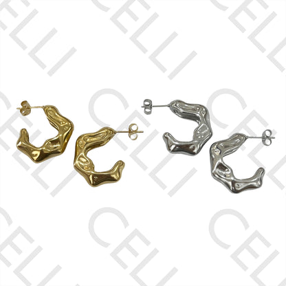 Steel Earring - detailed