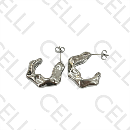 Steel Earring - detailed