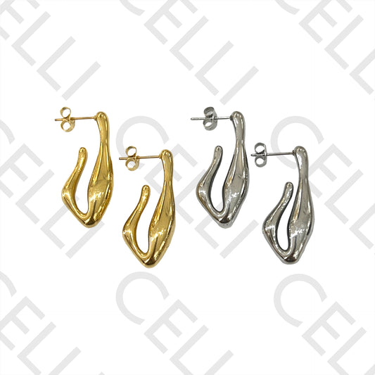 Steel Earring - detailed