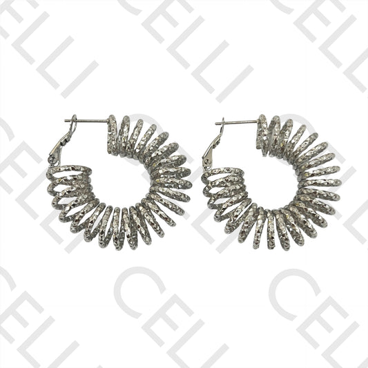 Steel Hoop Earring - wire