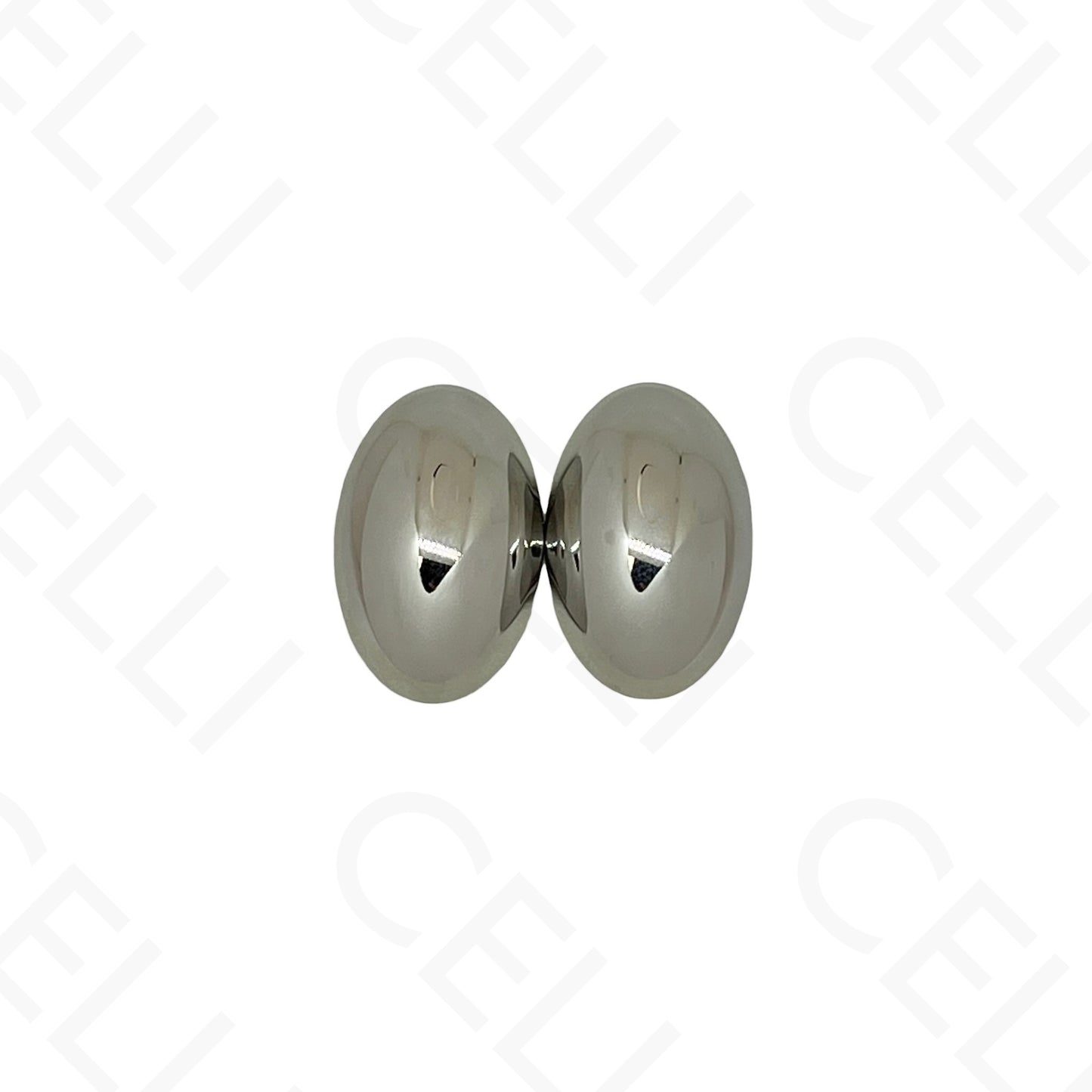 Brinco de aço - oval