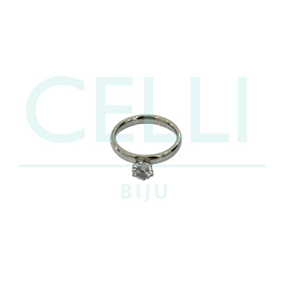 Steel Ring - alliance (solitaire)