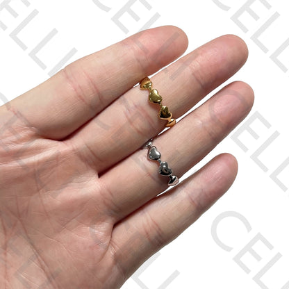 Anel de Aço - coracões