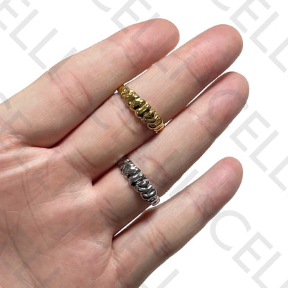 Anillo de acero - abollado