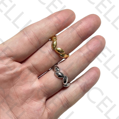 Anel de Aço - bago de arroz