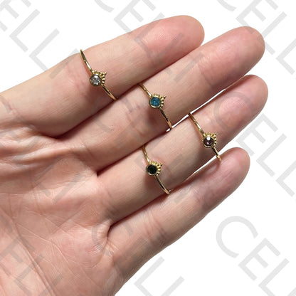 Steel Ring - Bright Colorful Eye