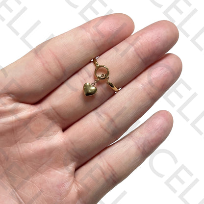 Steel Ring - Heart