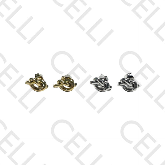 Pendiente Mini Acero - Nudo